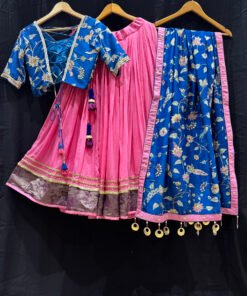 Alternative view of Designer Bridal Lehenga In Maroon Color Indian Wedding Outfit 3