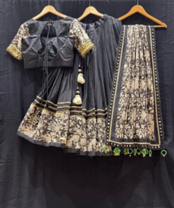 Alternative view of Designer Bridal Lehenga In Maroon Color Indian Wedding Outfit 4